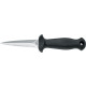 Sub 9 Stiletto knife - Inox - Black Color  KV-ASUB09ST-N - AZZI SUB (ONLY SOLD IN LEBANON)